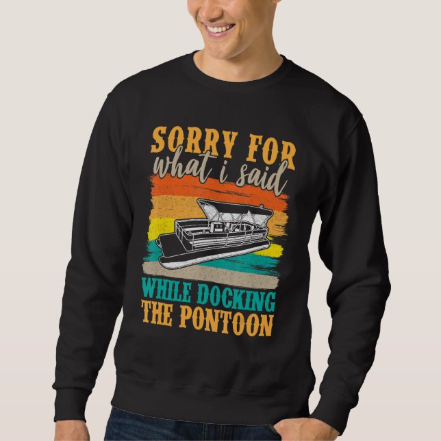 Sudadera Capitán Pontoon Bote Fiesta Bote 5 (Anverso)