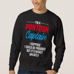 Sudadera Capitán Pontoon Vela Navegador Marítimo 24