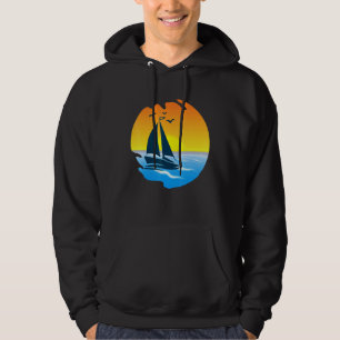 Sudadera Capitán Vela del propietario del barco de vela Ret
