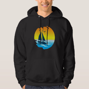 Sudadera Capitán Vela del propietario del barco de vela Ret