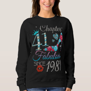 Sudadera Capítulo 41 Fabuloso para las mujeres desde 1981