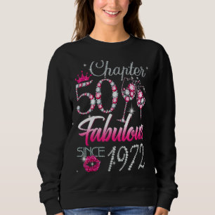 Sudadera Capítulo 50 Fabuloso para las mujeres desde 1972 5