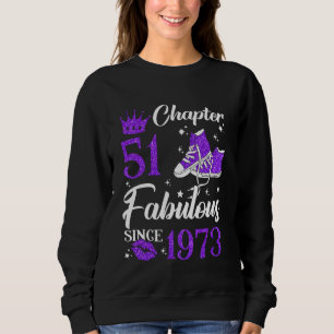 Sudadera Capítulo 51 Fabuloso desde 1973 51ª Regalos de cum