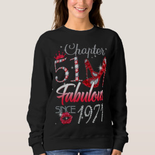 Sudadera Capítulo 51 Fabuloso para las mujeres desde 1971