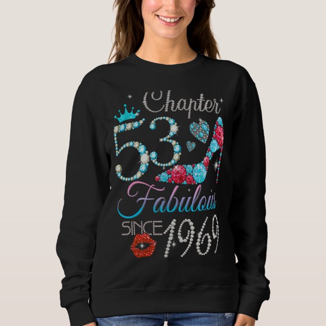 Sudadera Capítulo 53 Fabuloso para las mujeres desde 1969 5 (Anverso)