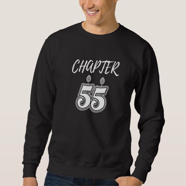 Sudadera Capítulo 55 Cumpleaños 55 Años Celebración M (Anverso)