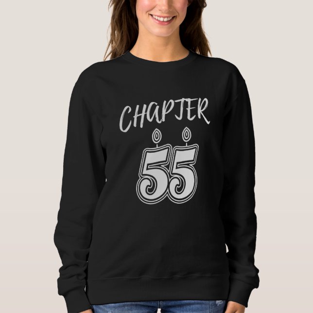Sudadera Capítulo 55 Cumpleaños 55 Años Celebración M (Anverso)