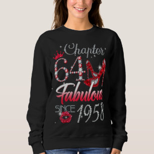 Sudadera Capítulo 64 Fabuloso para las mujeres desde 1958 6