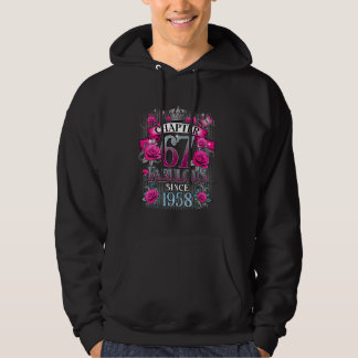 Sudadera Capítulo de mujeres 67 Fabuloso desde 1958 67 cump