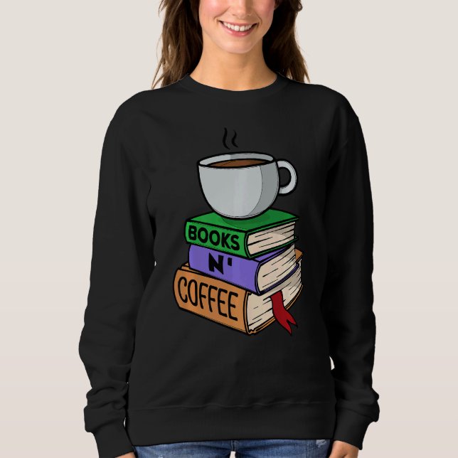 Sudadera Cappuccino bedor de la copa de café de la declarac (Anverso)
