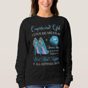 Sudadera Capricornio Chica Cumpleaños Tos Altos Lipas de go
