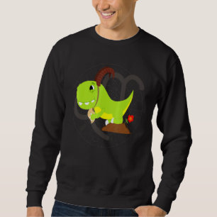Sudadera Capricornio Cute Rótulo Zodiaco Ibex Astrología T