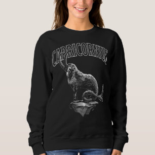 Sudadera Capricornio Rótulo Zodiaco Astrología Horoscopio