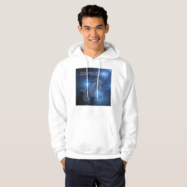 Sudadera Capricornio transparente (Anverso completo)