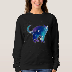 Sudadera Capricornio Zodiac Astrología Horoscopio Cat Const