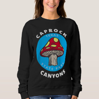 Sudadera Caprock Canyons State Park Texas TX Mushroom Souve
