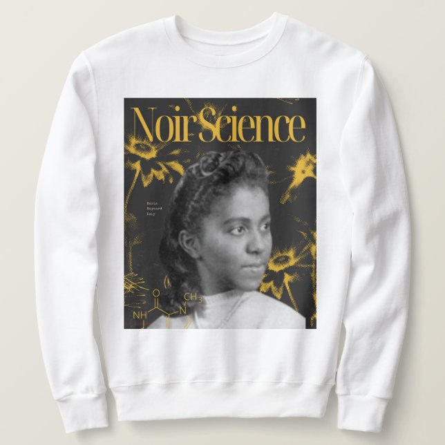 Sudadera Cápsula de Noir Science: Una colección de historia (Anverso del diseño)