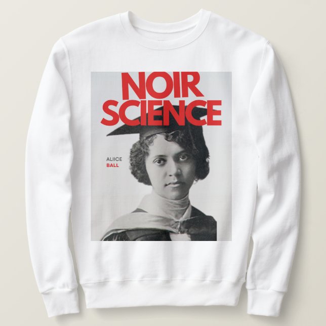 Sudadera Cápsula de Noir Science: Una colección de historia (Anverso del diseño)