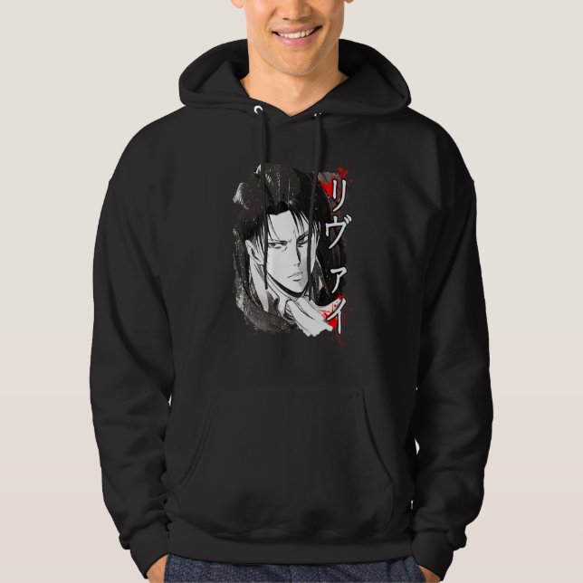Sudadera Captain Levi Essence (Anverso)