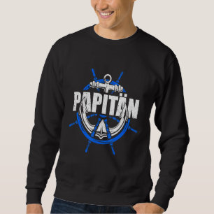 Sudadera Captain Sailing Bote