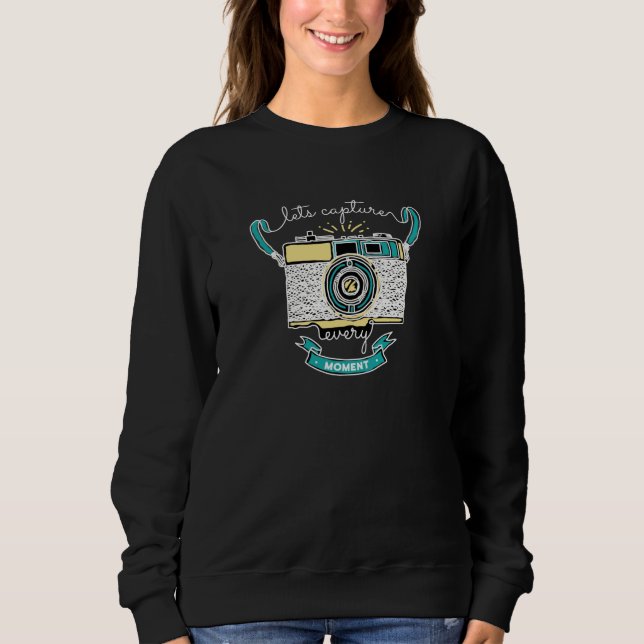 Sudadera Captemos cada momento (Anverso)