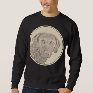 Sudadera Captura de la bahía de Chesapeake Pintando arte or