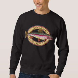 Sudadera Captura y liberación de trucha arco iris