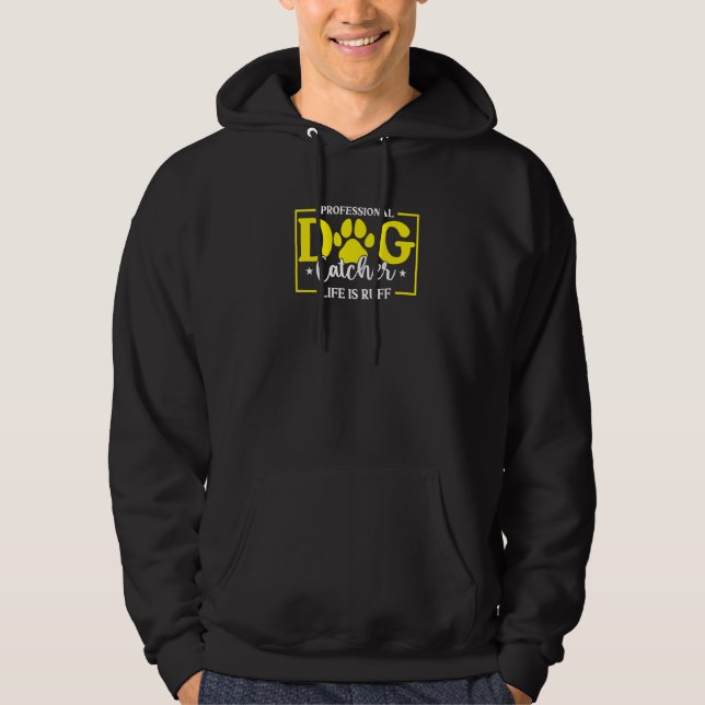 Sudadera Capturador Profesional de Perros Oficina de Contro (Anverso)
