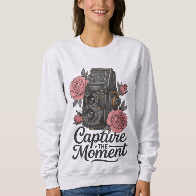 Sudadera Capturar el momento (Anverso)