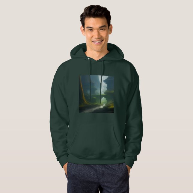 Sudadera capucha básica (Anverso completo)