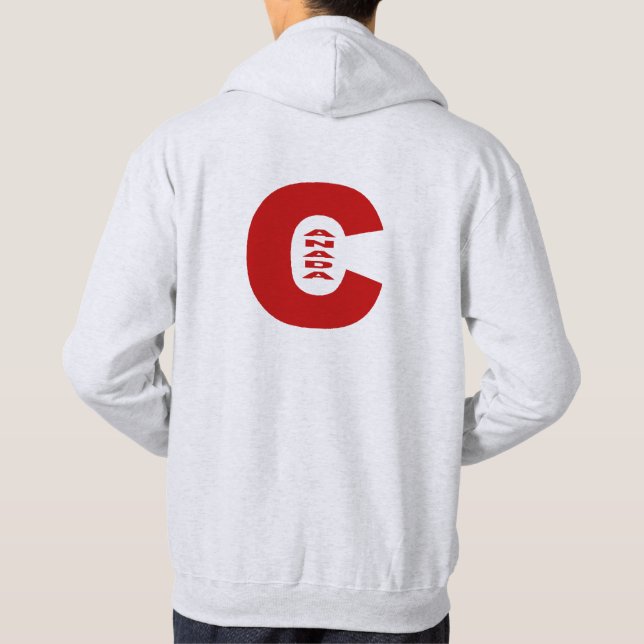 Sudadera capucha básica Ash back Design CANADÁ (Reverso)