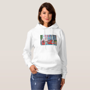 Sudadera capucha básica de las mujeres de Oxford S