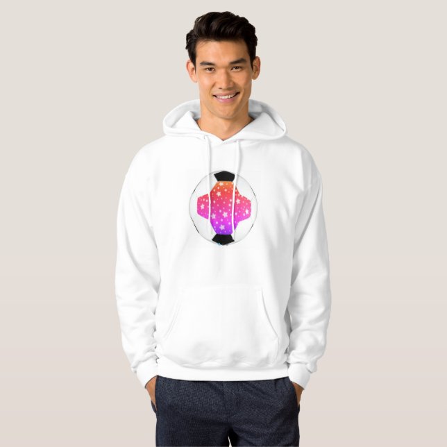 Sudadera capucha de los hombres (Anverso completo)