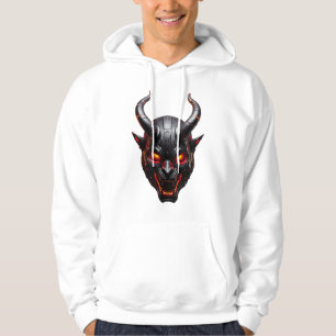 Sudadera Capucha de máscara Oni Cyberpunk - De japonés futu