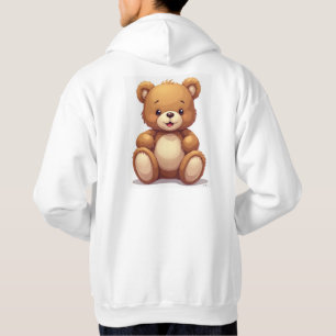 Sudadera Capucha de oso de peluche