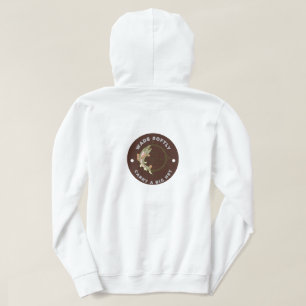 Sudadera capucha de pesca con mosca