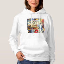 Sudadera capucha de superheroína femenina