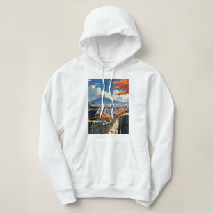 Sudadera capucha elegante para mujeres