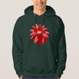 Sudadera capucha roja