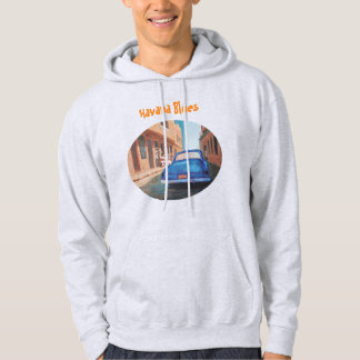 Sudadera capucha tropical caribeña - Azul de La Ha