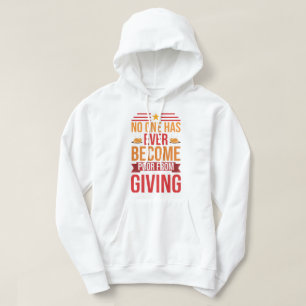 Sudadera capuchas con tipografía