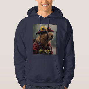 Sudadera "Capybara al rescate: Extraordinario bombero