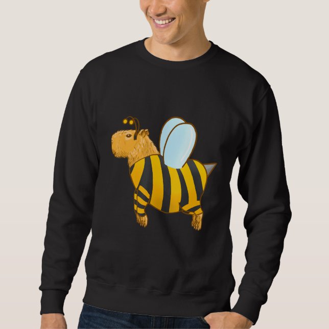 Sudadera Capybara bee costume (Anverso)
