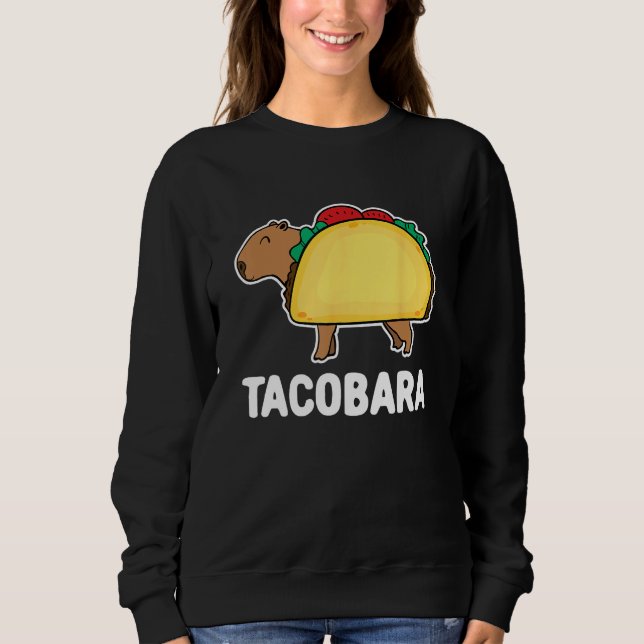 Sudadera capybara capybara in a taco (Anverso)