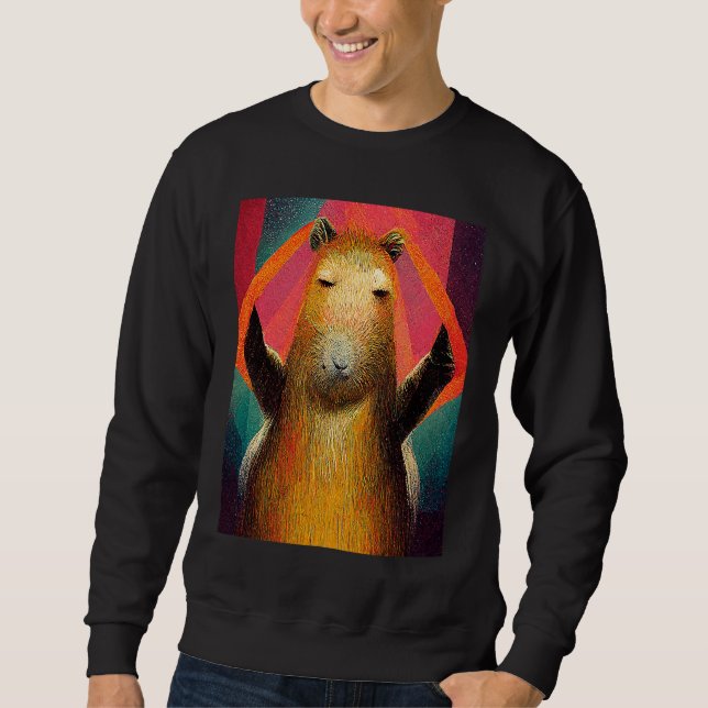 Sudadera Capybara Dancing Capibara Dance Dancer (Anverso)