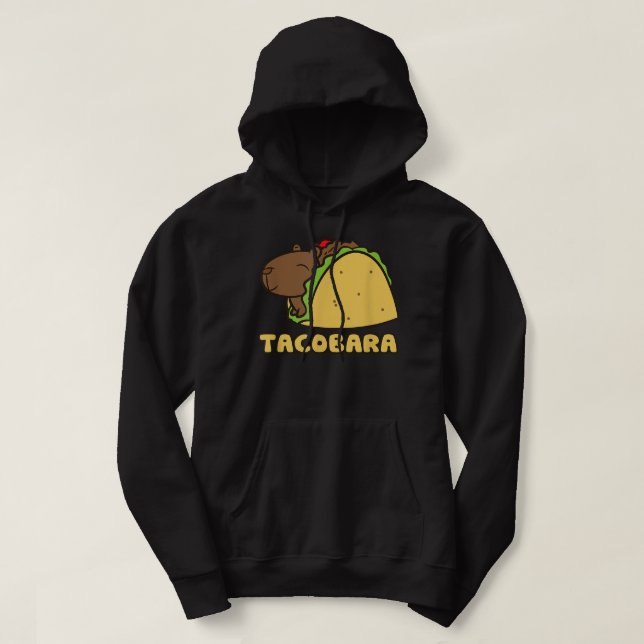 Sudadera Capybara Kids Tacobara Funny Capybara Tacos (Diseño del anverso)
