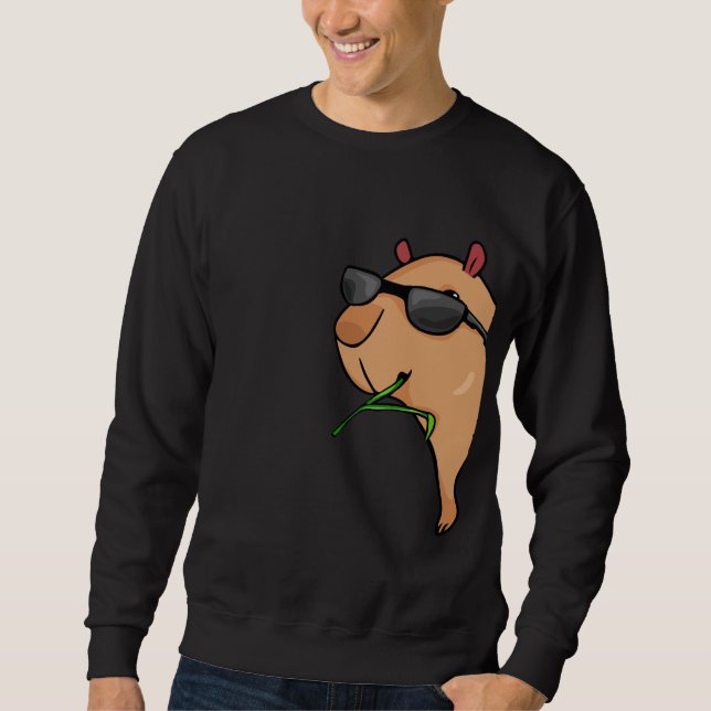 Sudadera Capybara Lover Women Capybara Gift Men Capybara (Anverso)
