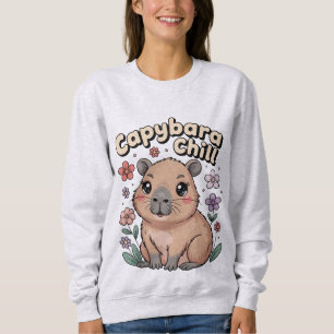 Sudadera Capybara Relajado