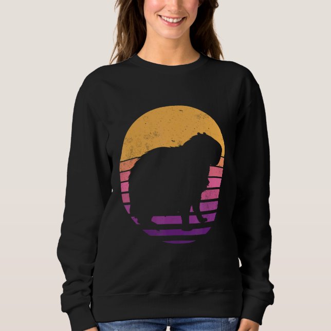 Sudadera Capybara Vintage (Anverso)