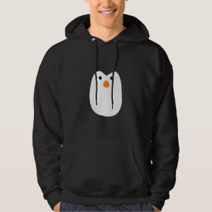 Sudadera cara adorablemente linda del pingüino